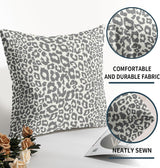 Lime Green White Leopard Print Pillow Covers 18x18 Inch Set of 2 Cheetah Animal Spots Decorative Throw Pillows For Couch Farmhouse Chinoiserie Pillow Cases Home Decor For Room Sofa Bed Porch Outdoor 20" x 20" Hot Pink