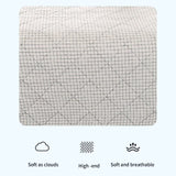 Cooling Quilt, Thin Quilts Summer Lightweight Comforter, Full Washed Cotton, Machine Washable, Soft Comfy Breathable Sleep Blanket for Hot Sleeper, Ultra-Cool Lightweight (Blue, Queen) Queen Blue