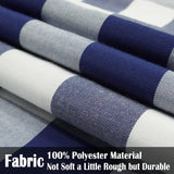 Light Blue Farmhouse Buffalo Plaid Pillow Covers 18x18 Set of 2 Patio Outdoor Decor Neutral Checkered Pillow Covers 18 x 18, Blue and White Gingham Plaid Check 18"x18", Set of 2 Orange