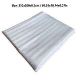 Kdkad Bed Sheets, Pure Linen Sheets, Breathable and Serviceable Line King Size Sheets, Anti-Tear Line Bed Sheets, Machine Washable, Deep Pocket 91×87 in White