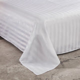 Kdkad Bed Sheets, Pure Linen Sheets, Breathable and Serviceable Line King Size Sheets, Anti-Tear Line Bed Sheets, Machine Washable, Deep Pocket 91×87 in White