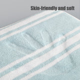 Bath Towel, Oversize Bath Towel, 55×28 Inch Large Microfiber Bath Towels, Soft, Absorbent, and Quick Dry Towels for Bathroom, Pool, Beach, Swim, and Yoga, Large Bathroom Towels for Daily Use 13.4×30 in Blue