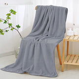 Bath Towel, Oversize Bath Towel, 55×28 Inch Large Microfiber Bath Towels, Soft, Absorbent, and Quick Dry Towels for Bathroom, Pool, Beach, Swim, and Yoga, Large Bathroom Towels for Daily Use 13.4×30 in Gray