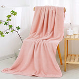 Bath Towel, Oversize Bath Towel, 55×28 Inch Large Microfiber Bath Towels, Soft, Absorbent, and Quick Dry Towels for Bathroom, Pool, Beach, Swim, and Yoga, Large Bathroom Towels for Daily Use 55×28 in Pink