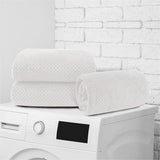 Bath Towel, Oversize Bath Towel, 55×28 Inch Large Microfiber Bath Towels, Soft, Absorbent, and Quick Dry Towels for Bathroom, Pool, Beach, Swim, and Yoga, Large Bathroom Towels for Daily Use 55×28 in White
