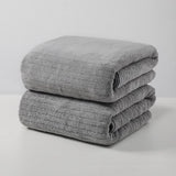 Chmadoxn Microfiber Hair Towel Wrap - Quick Dry Curly Hair Wraps for Women Wet Hair, Microfiber Towel for Hair, Hair Drying Towel Wrap, Hair Towels for Women, Hair Turban for Wet Hair (29 ×14 Inch) 4 pc Gray