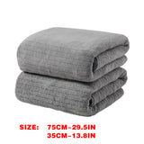 Chmadoxn Microfiber Hair Towel Wrap - Quick Dry Curly Hair Wraps for Women Wet Hair, Microfiber Towel for Hair, Hair Drying Towel Wrap, Hair Towels for Women, Hair Turban for Wet Hair (29 ×14 Inch) 4 pc Gray