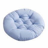 Darzheoy Round Seat Cushion Chair Pads for Kitchen Dining Chairs, Soft Comfort Chair Mat Pillow Cushions for Office Desk Living Room 16 Blue