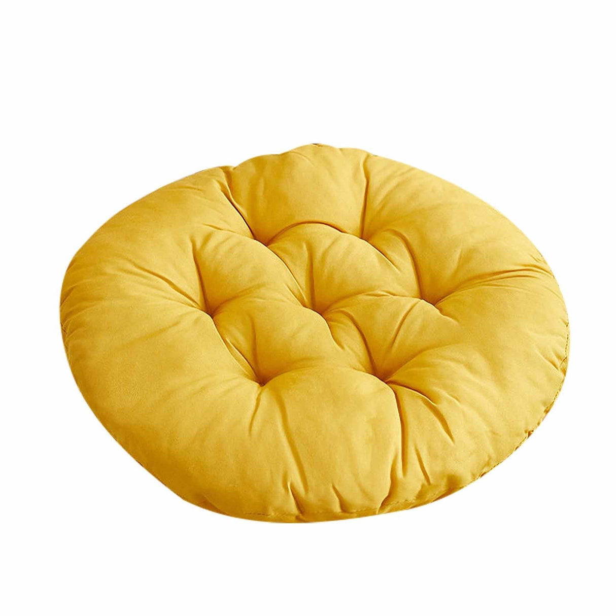 Darzheoy Round Seat Cushion Chair Pads for Kitchen Dining Chairs, Soft Comfort Chair Mat Pillow Cushions for Office Desk Living Room 16 Brown