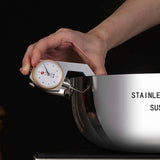 Darzheoy 316 Stainless Steel Hot Pot with Lid Large Pots for Cooking Thick Bottom Stew Soup Pots with Lid Stockpot for Pasta, Soup, Simmer Kitchens Appliances Multicolor