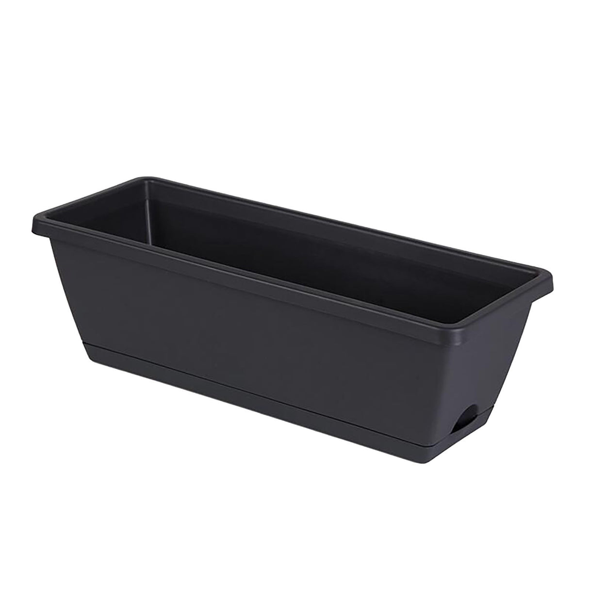 Chmadoxn Plastic Vegetable Containers- Balcony Flower Planter, Suitable for Home Gardening Vegetable Growing Containers 5.91" x 19.69" Gray