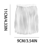 Chmadoxn 100 PCS Disposable Kitchen Sink Filter Nets 1mm Mesh Strainer Bags for Efficient Anti-Clogging, Food Catcher Screen Filters in Kitchen Sink Basket As Show B