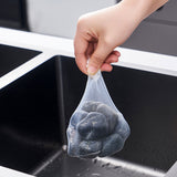 Chmadoxn 100 PCS Disposable Kitchen Sink Filter Nets 1mm Mesh Strainer Bags for Efficient Anti-Clogging, Food Catcher Screen Filters in Kitchen Sink Basket As Show B