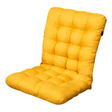 31.5 x 15.7 inches Outdoor High Back Chair Cushions Rocking Chair Cushions Replacement 49.2×17.7 in Yellow