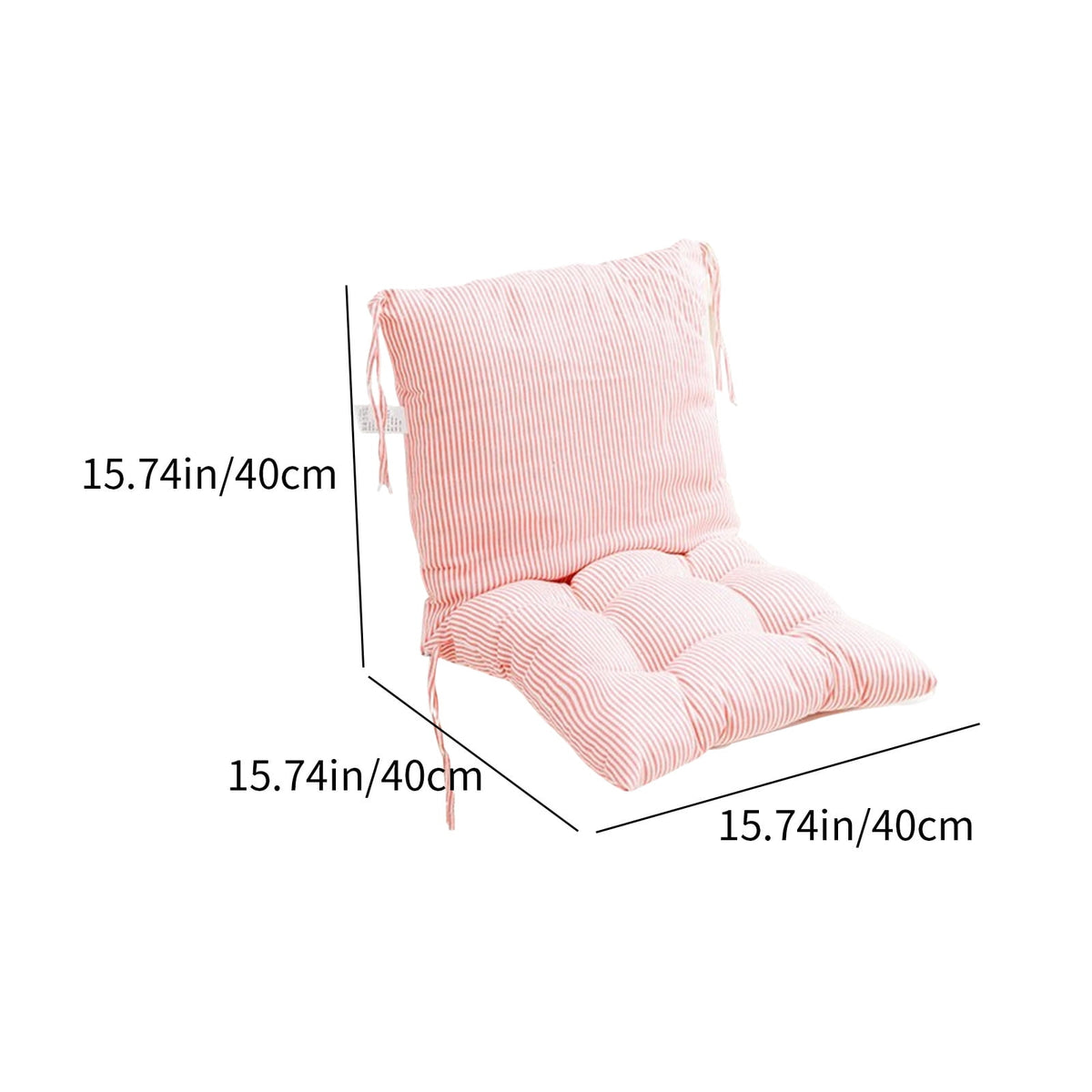 Outdoor High Back Chair Cushions 31.5×15.7 inch, Rocking Chair Cushions Replacement, Seat/Back Chair Cushions for Patio,Porch,Balcony and Indoor 31.5×15.7 in F