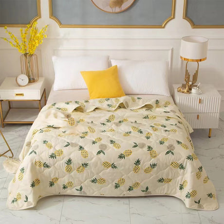 Kdkad Home Quilt Queen Size, Solid Color Bedspread,Lightweight Quilt for Summer Ultra-Soft, Soft Lightweight Microfiber Coverlet, Luxurious Warm Bed Cover for All Seasons 39.4×59.1 in G