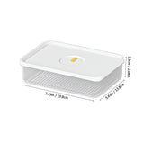 Kdkad Meat Container for Fridge, Lunch Meat Container for Refrigerator Organizers and Storage - Stackable Food Storage Boxes with Lids Cheese Keep Box for Fridge Airtight Organizer