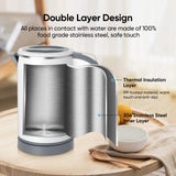 Small Electric Kettle, Travel Mini Hot Water Boiler Heater, Electric Kettles for Boiling Water,Teapot with Auto Shut-Off