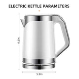 2L electric kettle Double-layer anti-ironing household electric kettle Large capacity electric kettle automatically power off
