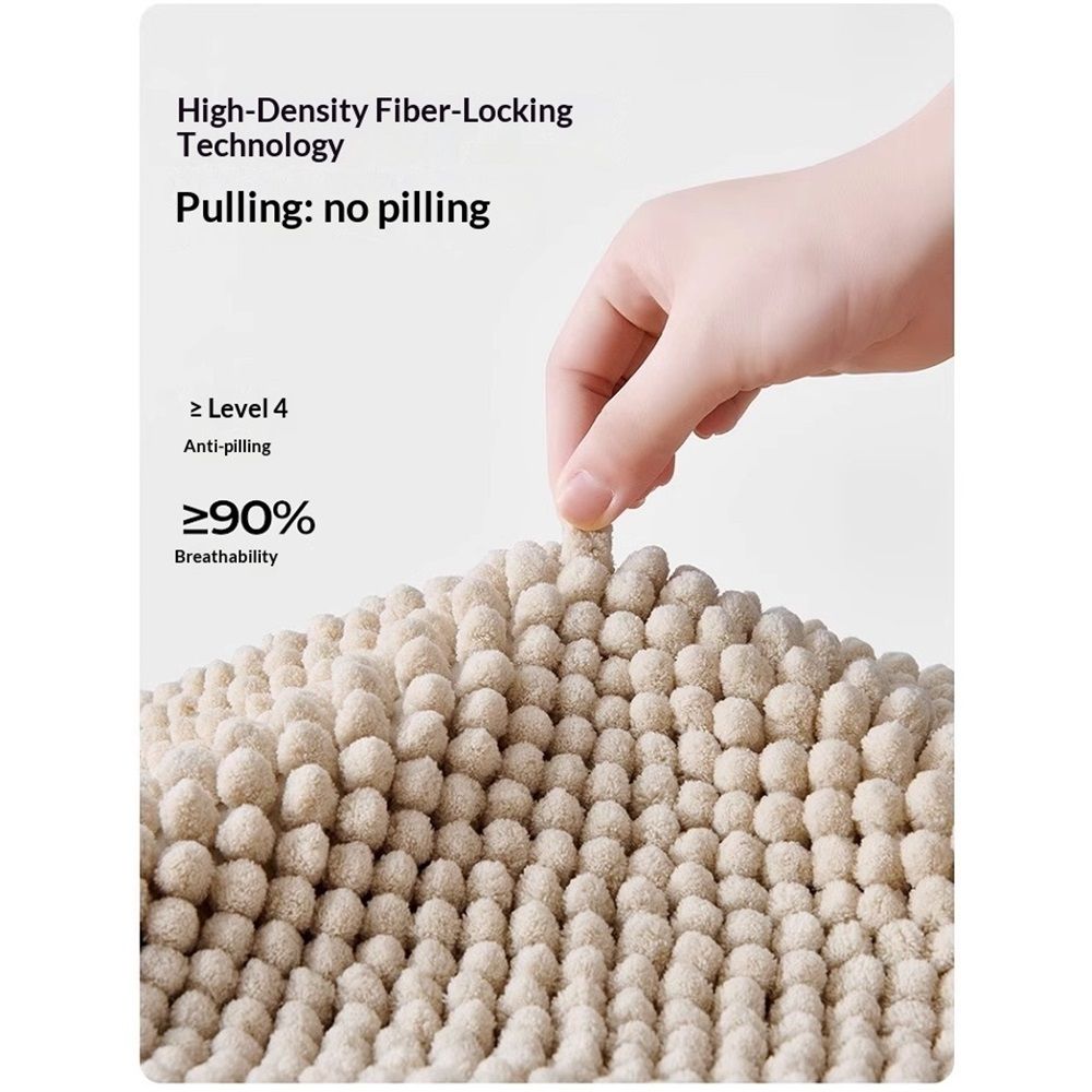 Non-Slip Bath Rug,Extra Soft Microfiber Bedroom Shag Carpet with Anti-Slip Backing,Water/Dust Absorbent Fast Dry Shower Mat,Sound Insulated Stairs Pad,Machine Washable (15 x 23 Inches)