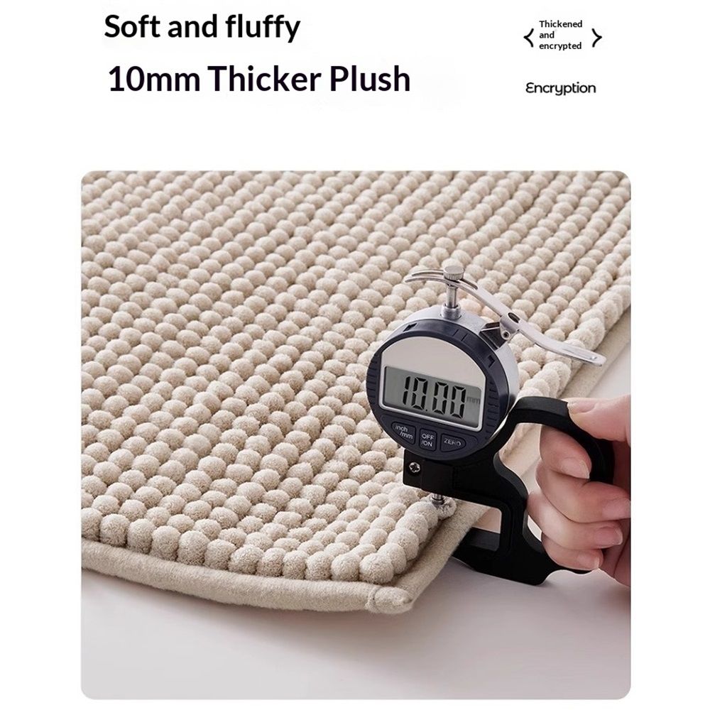 Non-Slip Bath Rug,Extra Soft Microfiber Bedroom Shag Carpet with Anti-Slip Backing,Water/Dust Absorbent Fast Dry Shower Mat,Sound Insulated Stairs Pad,Machine Washable (15 x 23 Inches)