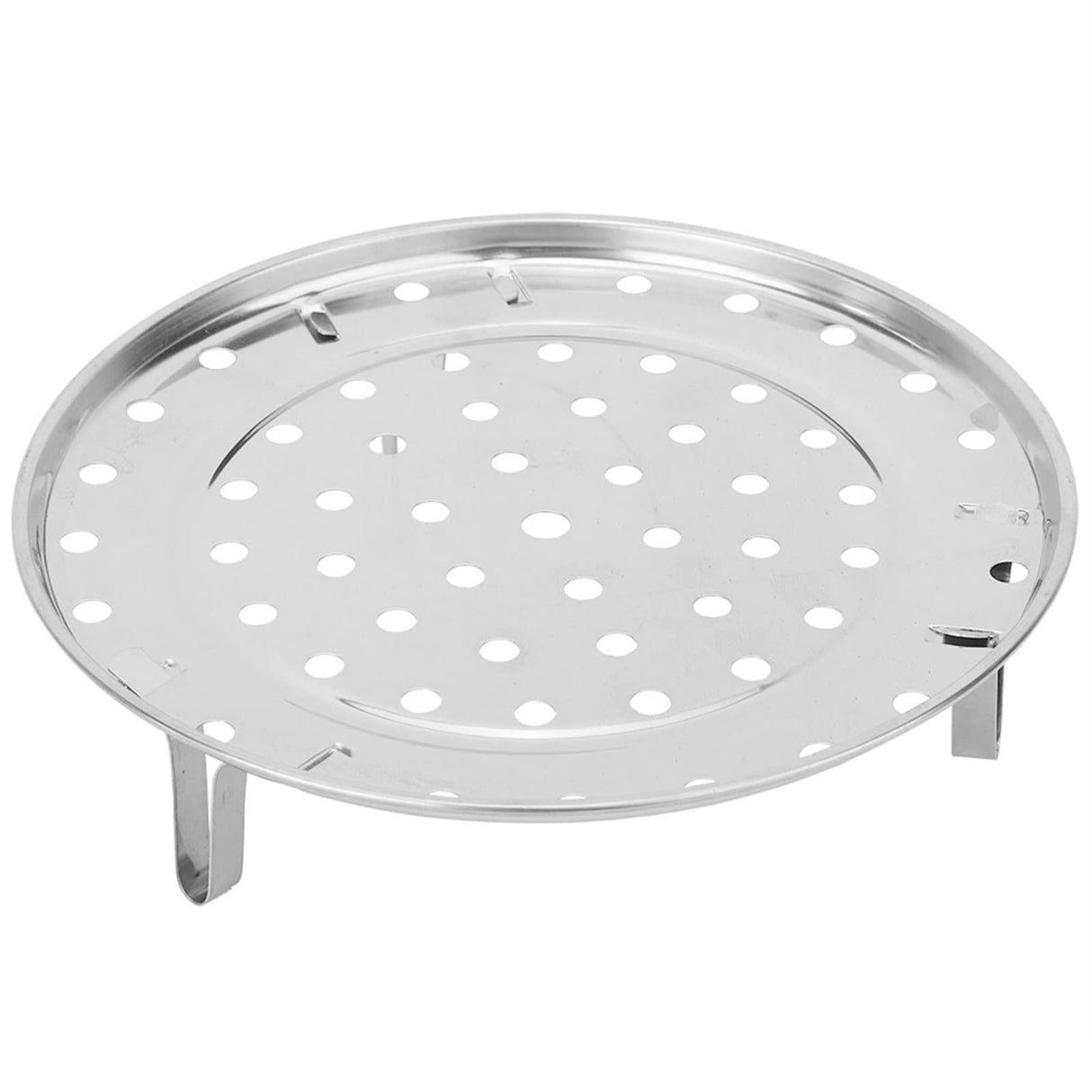 9.4in Steamer Rack, Stainless Steel Canning Rack Cooking Food Vegetable Steaming Tray Steam Basket for Pressure Cooker Stainless