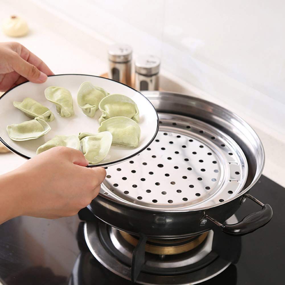 9.4in Steamer Rack, Stainless Steel Canning Rack Cooking Food Vegetable Steaming Tray Steam Basket for Pressure Cooker Stainless