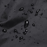 Fan Cover Washable All Electric Fan Sleeve Waterproof Dustproof Protective Cover for Pedestal Stand Fan Floor Fan - Black (Black)