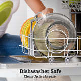 Stainless Steel Kitchen Strainer For Washing Rice, Pasta And Small Grains fruits or strain rice faster than ever