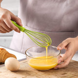 Eggs Beater Durable Handheld Cream Foam Maker Non Slip Eggs Blender Silicone Eggs Beater Durable Mini Eggs Frothers Eggs （3pcs）