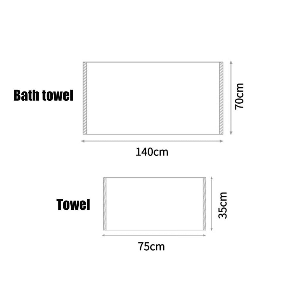 Update  Bath Towel Bathroom Set Deluxe Bath Towel Soft Cotton Towel Set High Absorbent Towel Includes 1 Bath Towel 28.5X51 Inches and 1 Towel 13.5X29.5 In