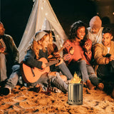 Portable Table Top Fire Pit with Stand, 8.5" Stainless Steel Mini Outdoor Low Smoke Burning Tabletop Firepit Fueled by Pellets or Wood, for Outside Camping