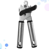 Manual Lid Lifter Can Opener with Knob Easy Operation for Home Kitchens