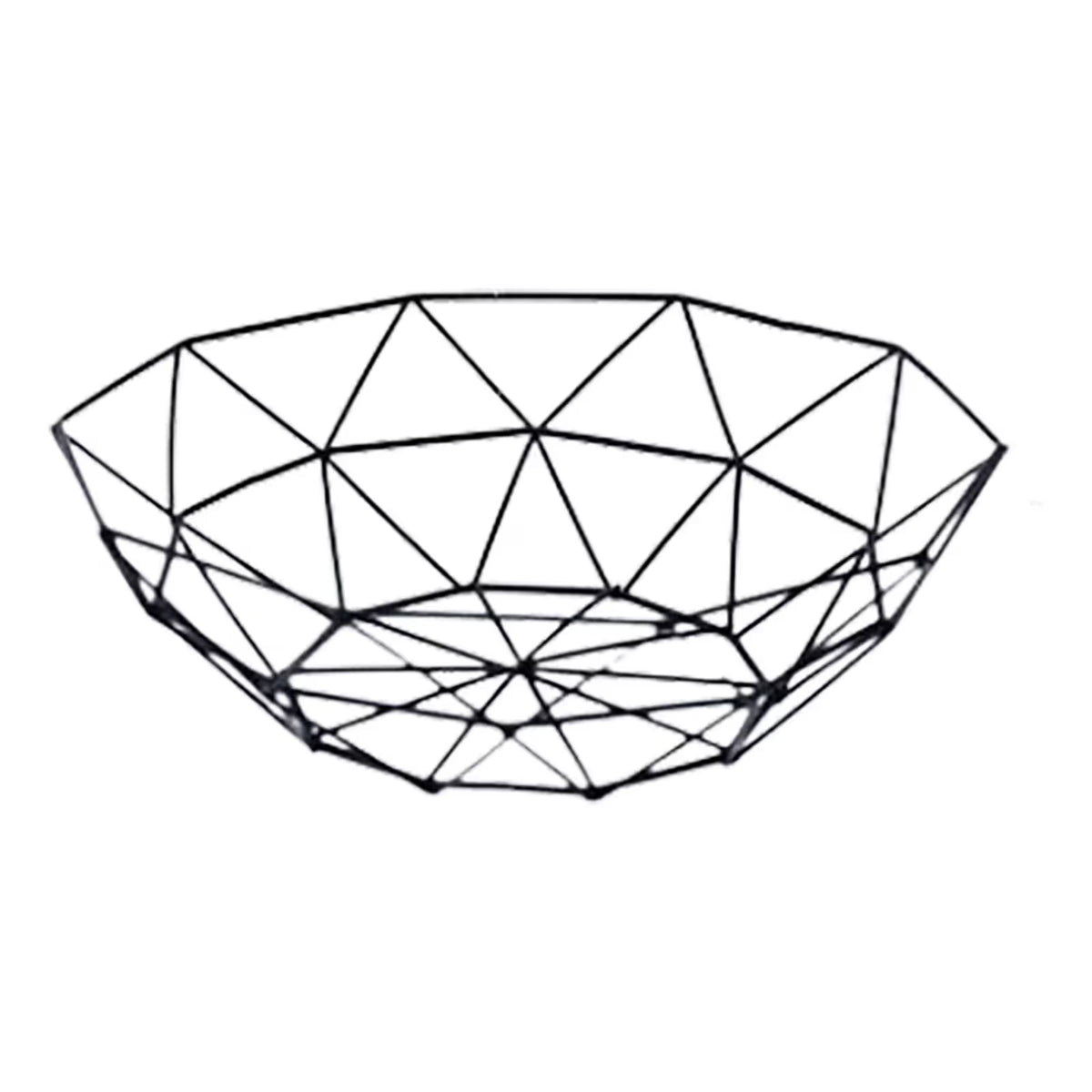Metal Wire Fruit Bowl, Iron Arts Fruit Storage Baskets for Kitchen Counter, Countertop, Home Decor, Table Centerpiece Decorative hold Vegetables, Bread, Snacks, Potpourris