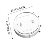 Robot Vacuum Cleaner Robot Vacuum and Mop Combo with Super Stong Suction, Personalized Cleaning Adjustments, Self-Charging Robotic Vacuum Cleaner, Advanced Obstacle Avoidance (Black)