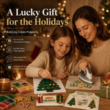 Tabletop Christmas Tree Fuse Beads Kits for Adults, Arts and Crafts Beads & Bead Assortments, Christmas Crafts for Adults Kids