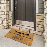 Area Rug Door Mats Ring Bell Pull Weeds Until Someone Answers Polyester Water Absorbing Mat Bathroom Door Non Slip Polyester Mat Wear Mat Water Absorption Bathroom 1PC