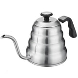 1.2L Pour Over Coffee Kettle, Small Gooseneck Kettle with Thermometer and Ergonomic handle, Pour Over Kettle Stainless Steel  Gooseneck Tea Kettle for all occasions.