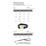 Dog Collar and Leash Set, Soft & Comfy Adjustable Dog Leash and Collar with Heavy Duty Metal Buckle for Small Medium Large Dogs Training & Walking ,Black