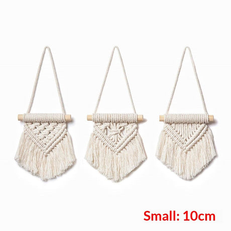Wall Hanging 3 Pack Boho Art Woven Wall Decor Home Chic Decoration for Bedroom Living Room Apartment Gallery,