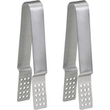 2pcs Tea Bag Squeezer Stainless Steel Teabag Tong Strainer Holder Tea Bag Spoon Tea Bag Tongs Strainer Grip Tea Bag Strainer for Loose Black Tea Gripping Ice Cube, Sugar