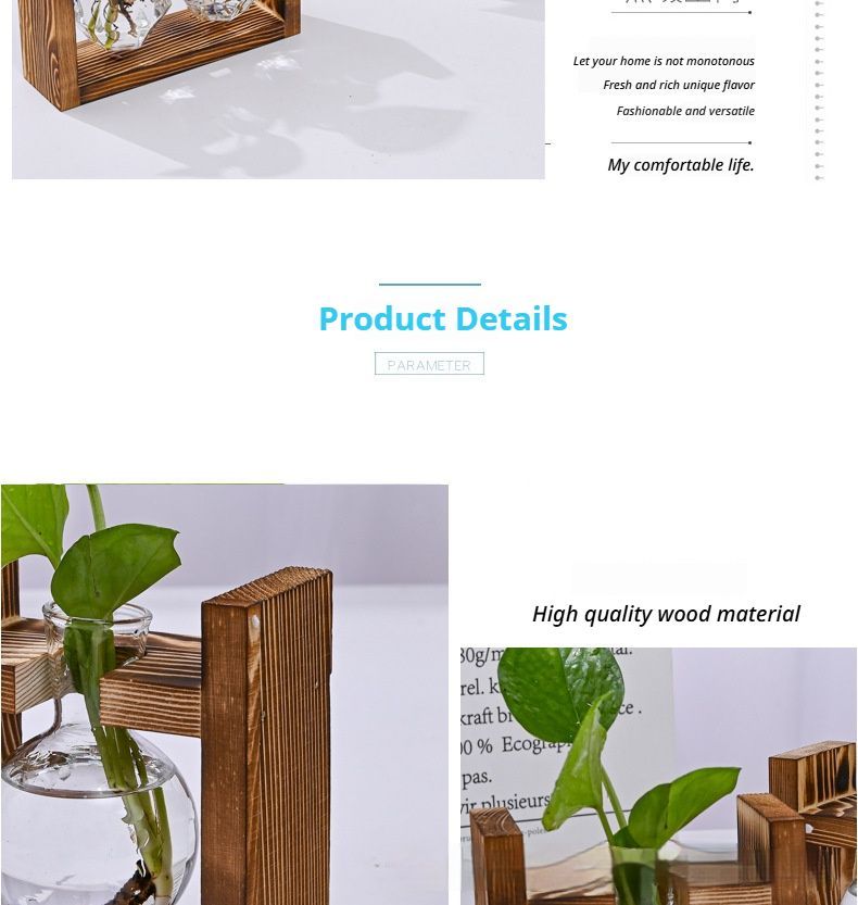 HydroponicWoodenFramewithSnap-On-DiamondDoubleBottle