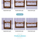 HydroponicWoodenFramewithSnap-On-DiamondSingleBottle