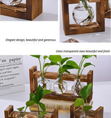 HydroponicWoodenFramewithSnap-On-SphericalSingleBottle