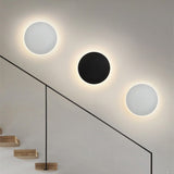 30CM Black Touch Eclipse Wall Light 2Pcs Stepless Dimming