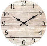 Wooden Wall Clock No.8, 10 Inch