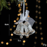 2pcs Bell Christmas Ornament Props