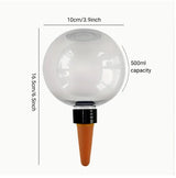 3PCS Plant Watering Globes, 500ml Self Watering Planter Insert Transparent