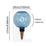 3PCS Plant Watering Globes, 500ml Self Watering Planter Insert Blue
