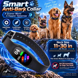 Smart no-shock anti-bark collar, humane beep & vibration training, intelligent anti-interference, 3 modes & 5 sensitivity levels, adjustable 11-30 inches, fits all dog sizes, perfect for multiple occasions.*orange